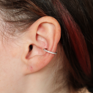 Lyra Ear Cuff Platinum