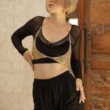 Stella Gold Chain Bralette