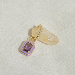 Fearless Earrings in Amethyst