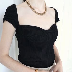 Remi Top Black
